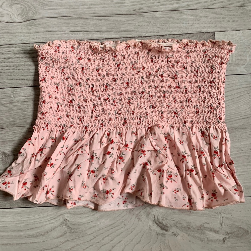 Flower print Garage tube top
